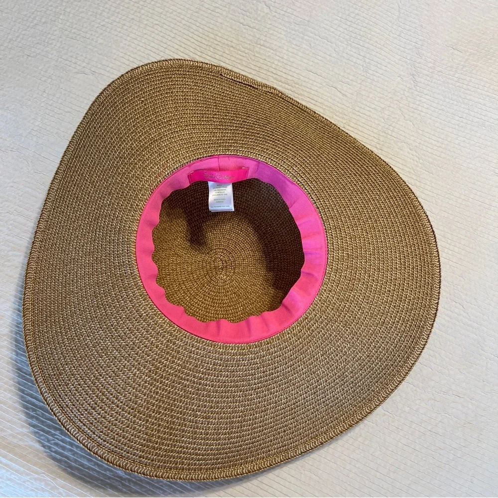 Lilly Pulitzer straw hat Journey to the Jungle